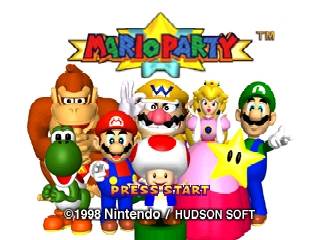 Screenshot of Mario Party from RAWG