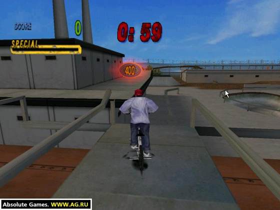 Screenshot of Mat Hoffman's Pro BMX from RAWG