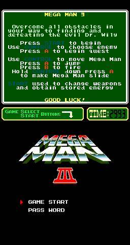 Screenshot of Mega Man 3 (1990) from RAWG
