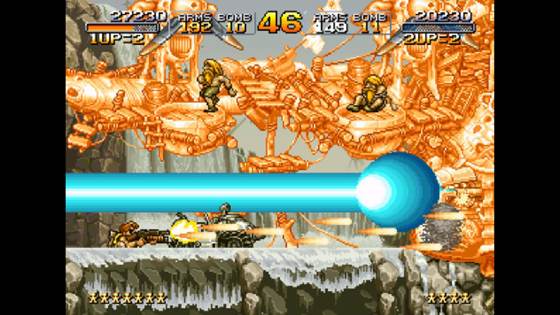Screenshot of METAL SLUG from RAWG