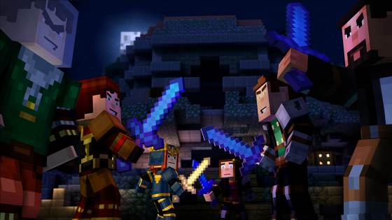 Screenshot of Minecraft: Story Mode from RAWG