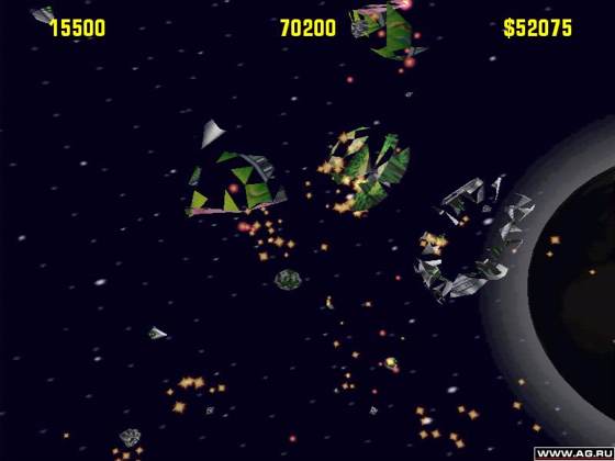 Screenshot of Missile Command from RAWG