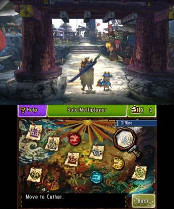 Screenshot of Monster Hunter 4 Ultimate from RAWG