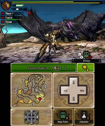 Screenshot of Monster Hunter 4 Ultimate from RAWG