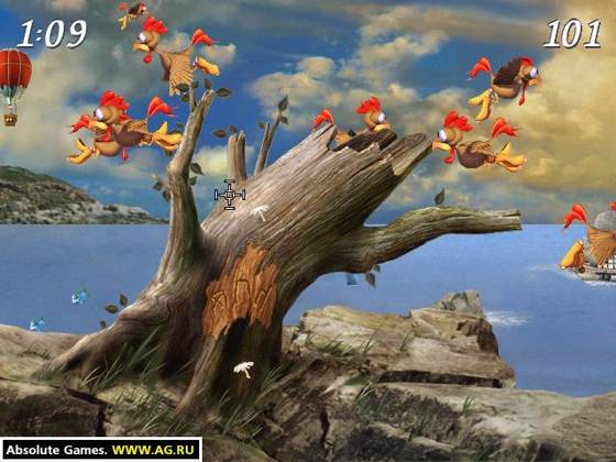 Screenshot of Moorhuhn 3 from RAWG