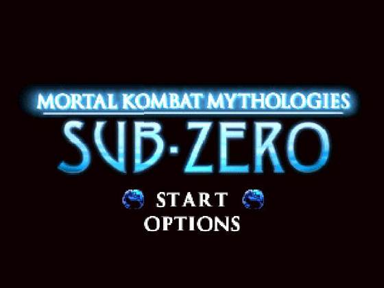 Screenshot of Mortal Kombat Mythologies: Sub-Zero from RAWG