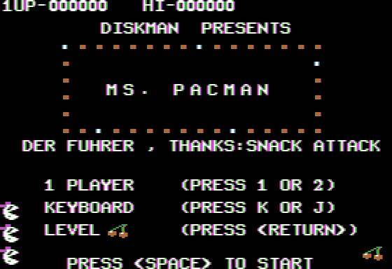 Screenshot of Ms. Pac-Man from RAWG