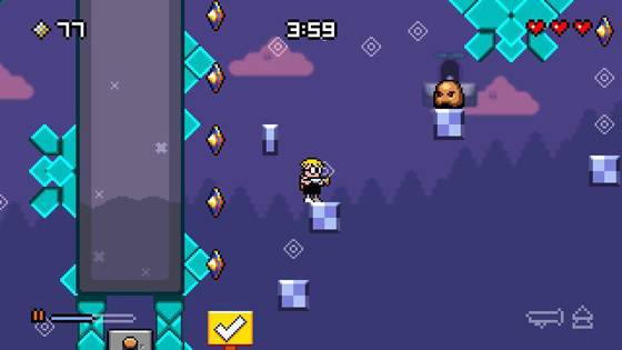 Screenshot of Mutant Mudds Deluxe from RAWG