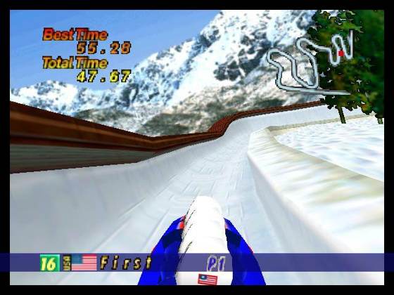 Screenshot of Nagano Winter Olympics '98 from RAWG