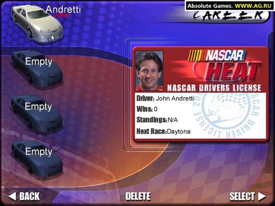 Screenshot of NASCAR Heat from RAWG