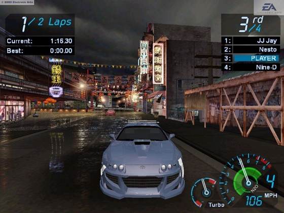 Screenshot of Need for Speed: Underground from RAWG
