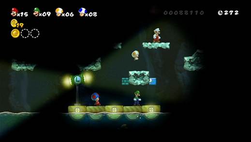 Screenshot of New Super Mario Bros. Wii from RAWG
