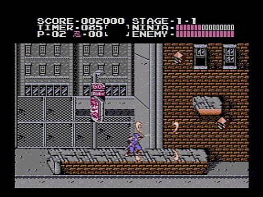 Screenshot of Ninja Gaiden from RAWG