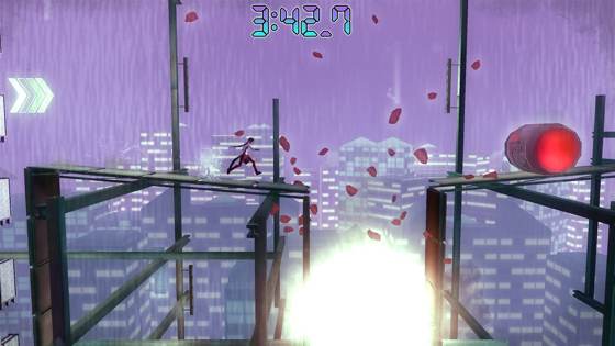 Screenshot of Ninja Pizza Girl from RAWG