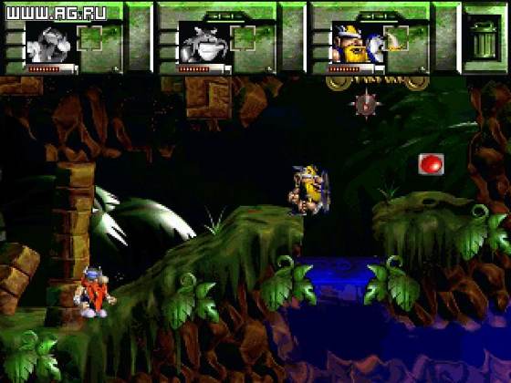 Screenshot of Norse by Norse West: The Return of the Lost Vikings from RAWG