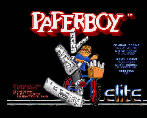 Screenshot of Paperboy from RAWG