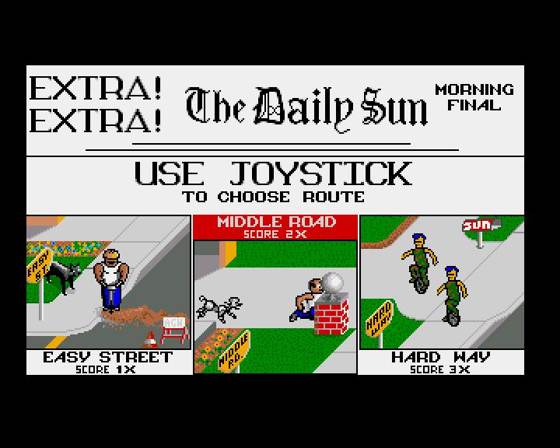 Screenshot of Paperboy from RAWG
