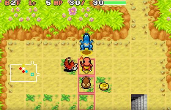 Screenshot of Pokémon Mystery Dungeon: Explorers of Darkness from RAWG