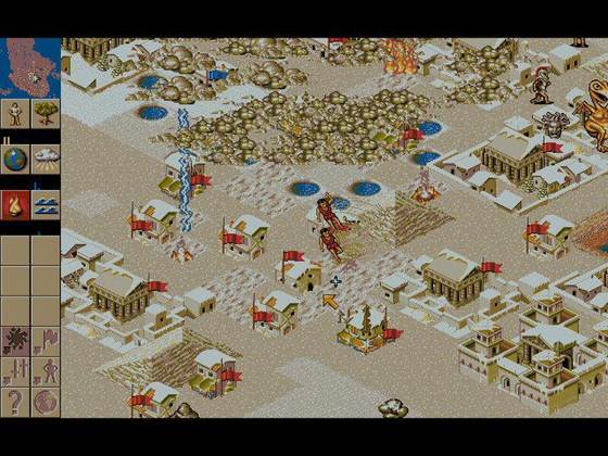 Screenshot of Populous 2: Trials of the Olympian Gods from RAWG