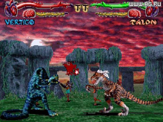 Screenshot of Primal Rage from RAWG