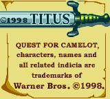 Screenshot of Quest for Camelot from RAWG