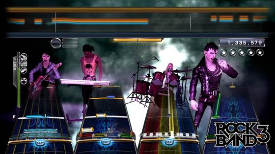 Screenshot of Rock Band 3 from RAWG