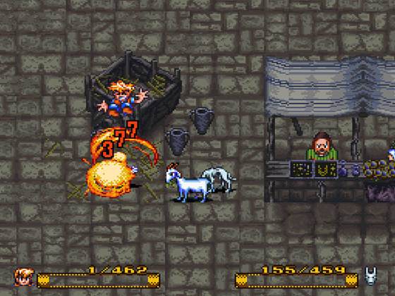 Screenshot of Secret of Evermore from RAWG