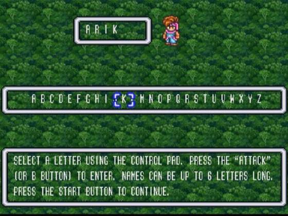 Screenshot of Secret of Mana from RAWG