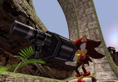 Screenshot of Shadow the Hedgehog from RAWG
