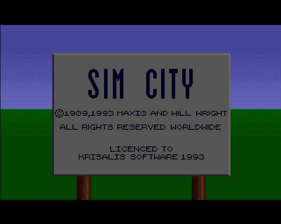 Screenshot of SimCity from RAWG