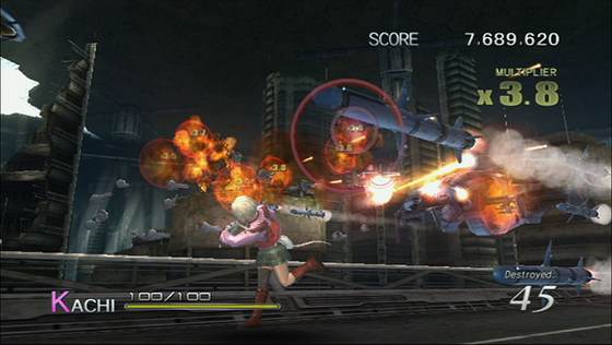Screenshot of Sin & Punishment: Star Successor from RAWG