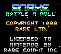 Screenshot of Snake Rattle 'n' Roll from RAWG