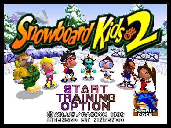 Screenshot of Snowboard Kids 2 from RAWG