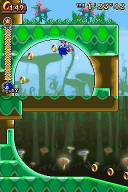 Screenshot of Sonic Rush Adventure from RAWG