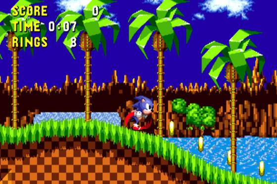 Screenshot of Sonic the Hedgehog (1991) from RAWG