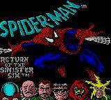 Screenshot of Spider-Man: Return of the Sinister Six from RAWG
