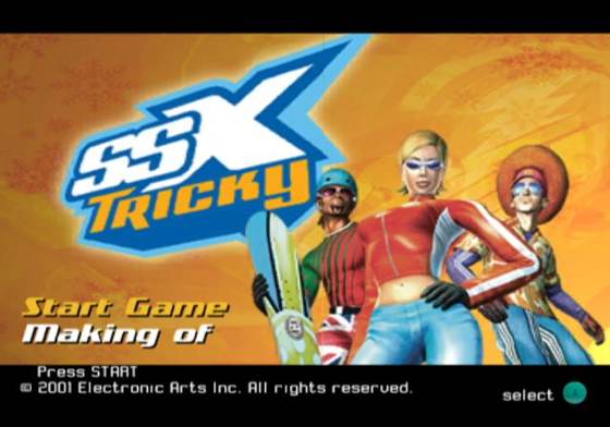 Screenshot of SSX Tricky from RAWG