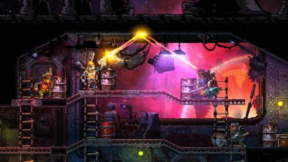 Screenshot of SteamWorld Heist from RAWG