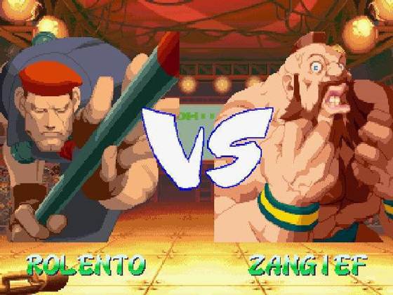 Screenshot of Street Fighter Alpha 2 from RAWG