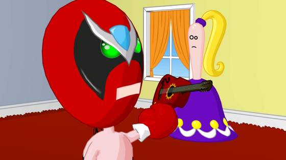 Screenshot of Strong Bad's Cool Game for Attractive People: Episode 3 - Baddest of the Bands from RAWG
