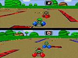 Screenshot of Super Mario Kart from RAWG