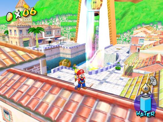Screenshot of Super Mario Sunshine from RAWG