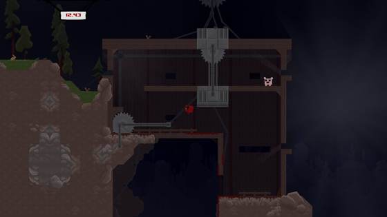 Screenshot of Super Meat Boy from RAWG