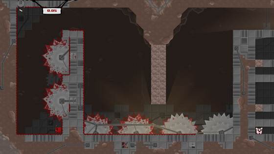 Screenshot of Super Meat Boy from RAWG