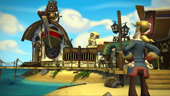 Screenshot of Tales of Monkey Island Complete Pack: Chapter 3 - Lair of the Leviathan from RAWG