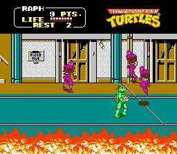 Screenshot of Teenage Mutant Ninja Turtles II: The Arcade Game from RAWG