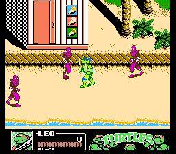 Screenshot of Teenage Mutant Ninja Turtles III: The Manhattan Project from RAWG