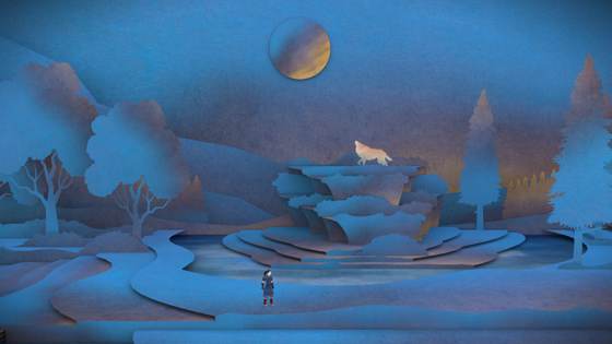 Screenshot of Tengami from RAWG