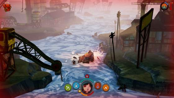 Screenshot of The Flame in the Flood from RAWG