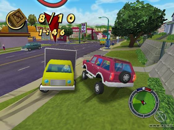 Screenshot of The Simpsons: Hit & Run from RAWG
